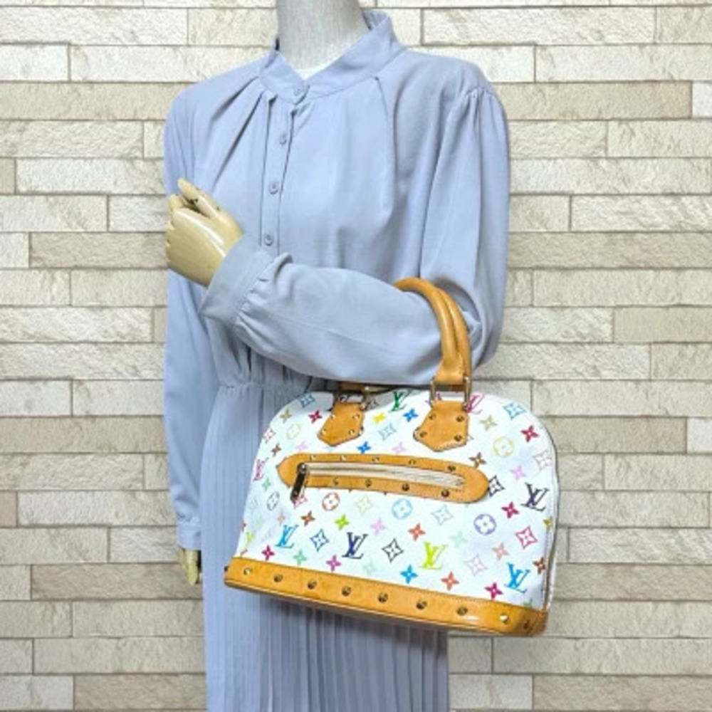 Louis Vuitton Alma Handbag Multicolor Monogram